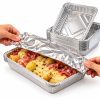 Lot de 20 barquettes en aluminium 1,2 L