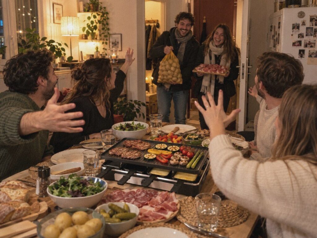 Soirée raclette – Entre amis (A2)