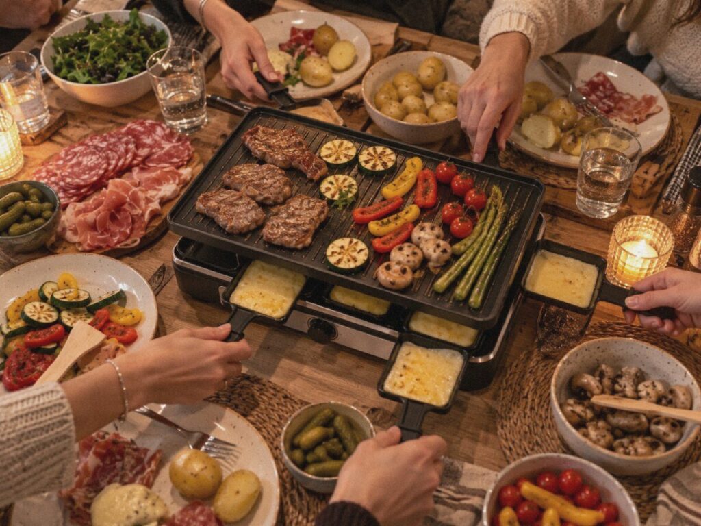 Soirée raclette – Entre amis (A3)