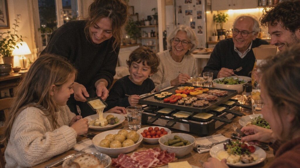 Soirée raclette – En famille (F1)