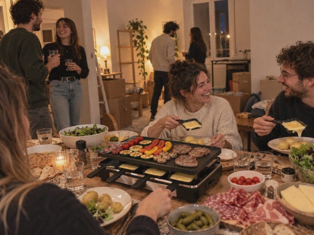 Soirée raclette – Nouvel appartement (N3)