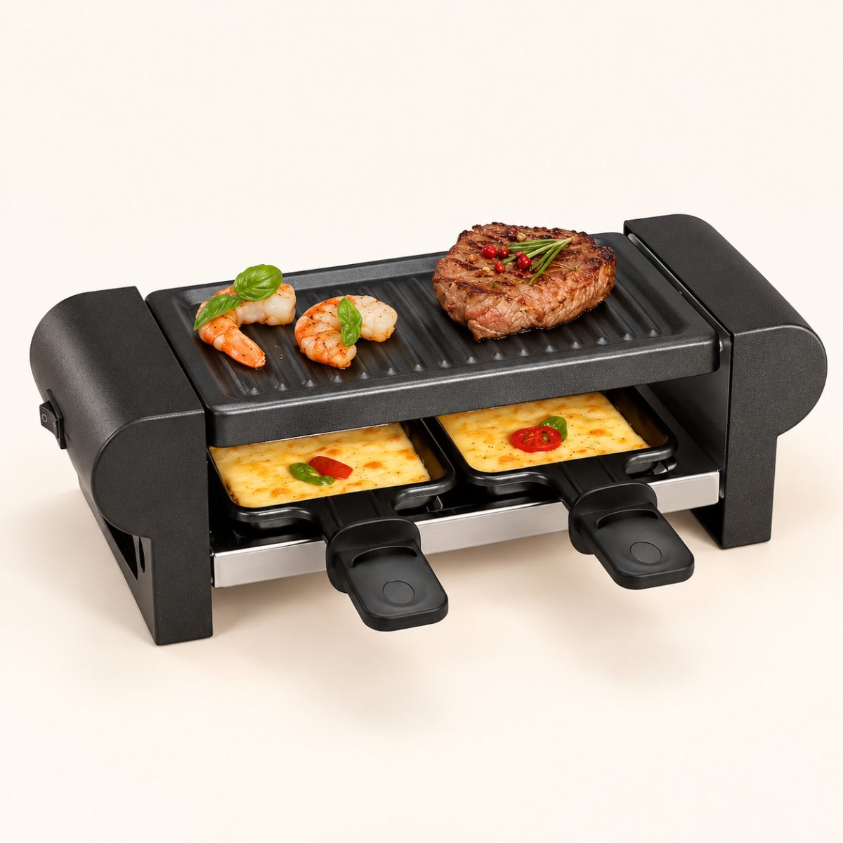Raclette Grill Duo – 2 personnes