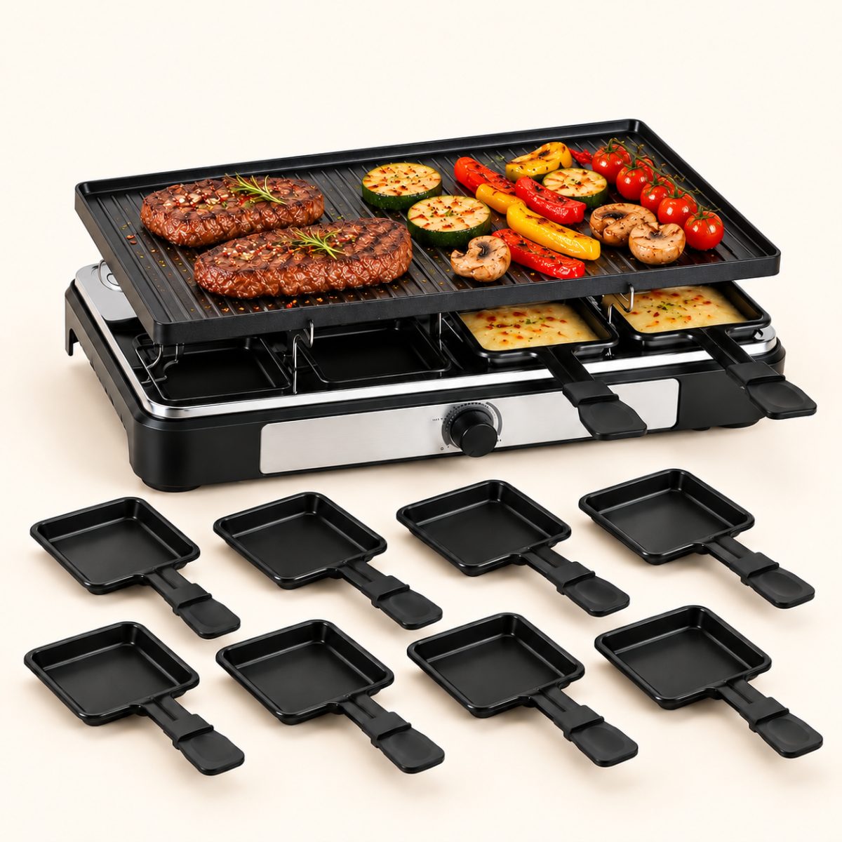 Raclette Grill Huit – 2 à 8 personnes