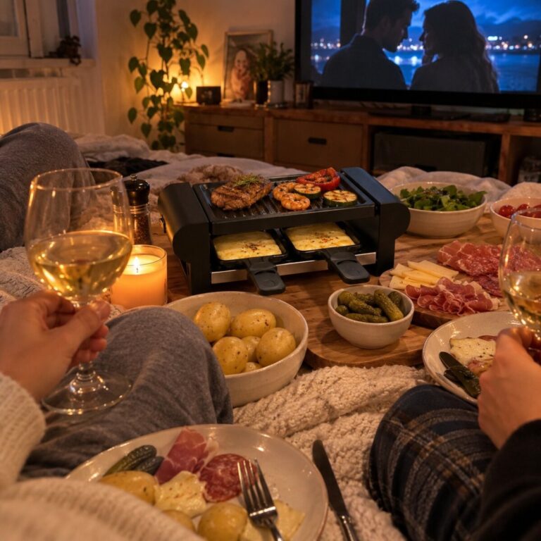 Ambiance de soirée raclette (photo d’illustration)